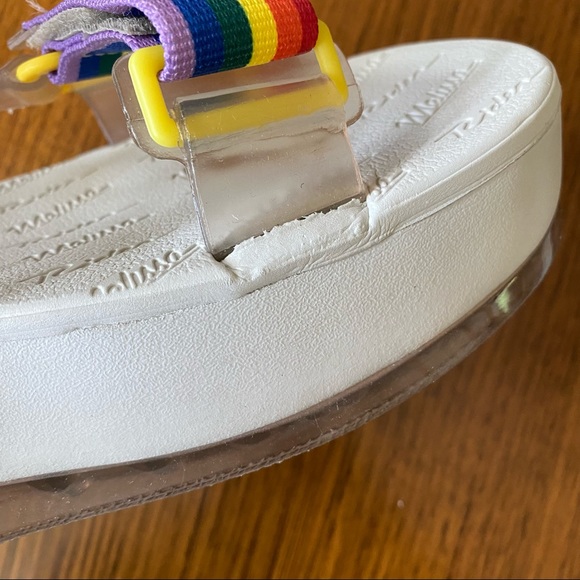 Melissa Papete Platform Rider Sandals rainbow - Picture 9 of 10